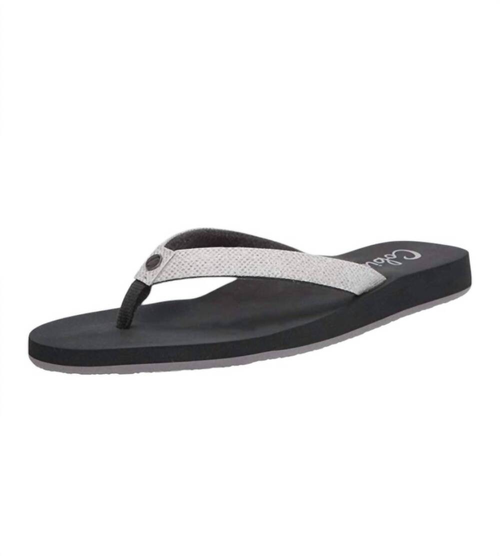 NEW COBIAN women's fiesta skinny bounce sandals in white glitter